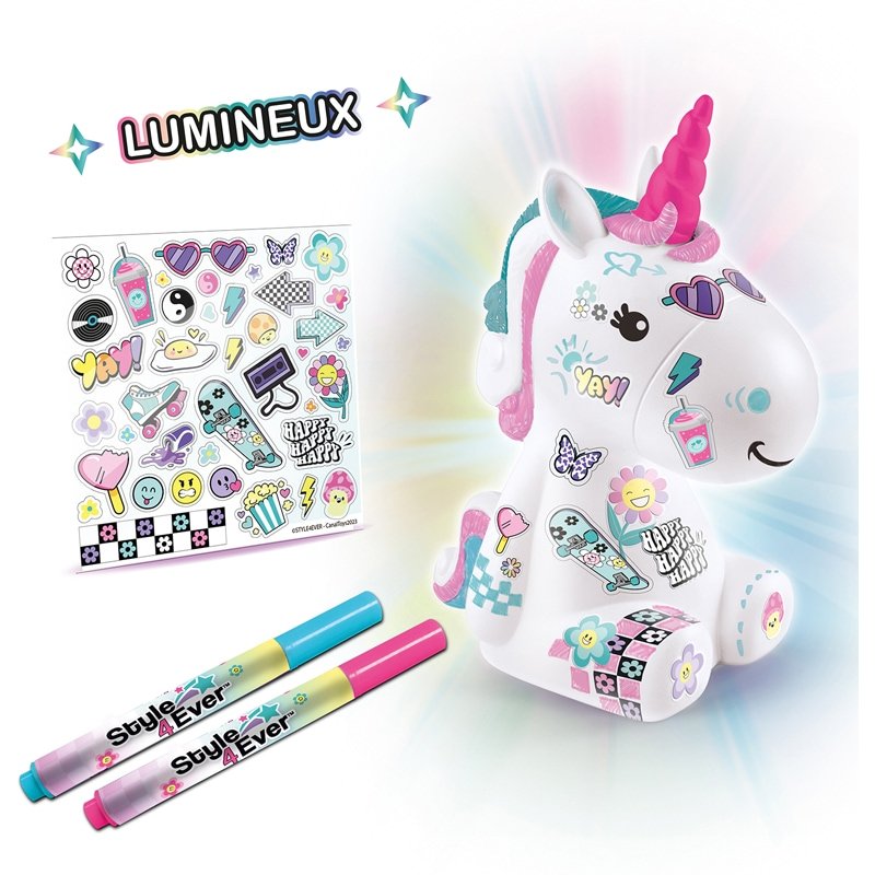 LAVA LAMPE LICORNE Y2K