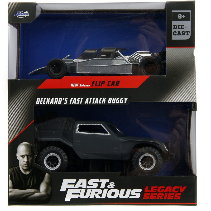 2 VEH 1/32 FLIP CAR BUGGY