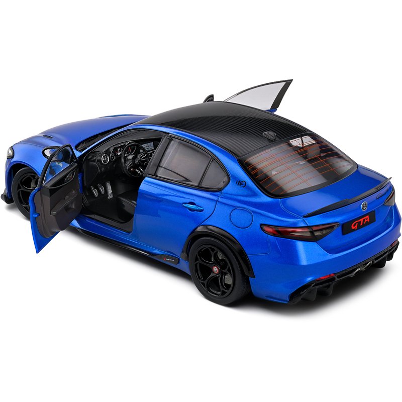 ALFA ROMEO 1/18 BLEUE 2022