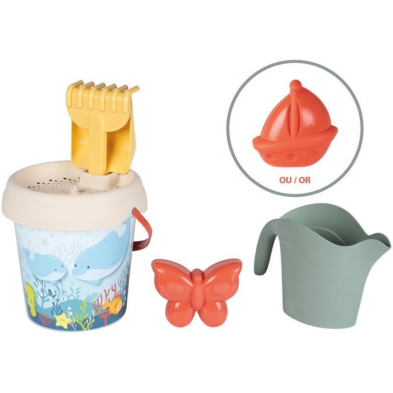 SEAU GARNI D17CM RECYCLE MER