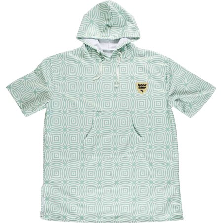 SWEAT PONCHO DE BAIN A MOTIFS