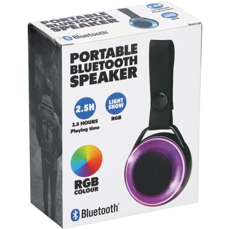ENCEINTE PORTBL LED BLUETOOTH