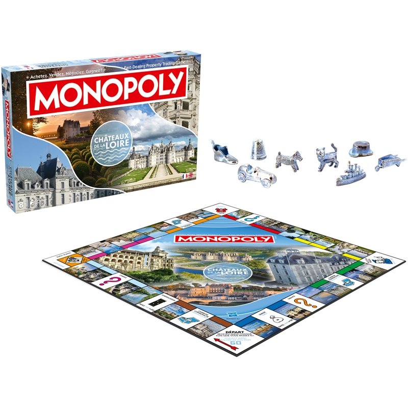 MONOPOLY CHATEAUX DE LA LOIRE