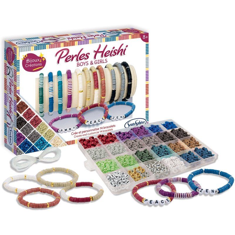 BRACELETS PERLES HEISHI ASS
