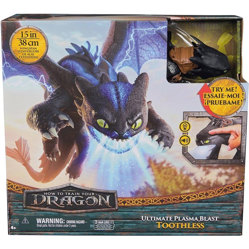 SpinMaster Dragons Movie - Plasma Blast Ohnezahn