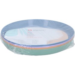 4 ASSIETTES 18.5CM PVC ALPINA
