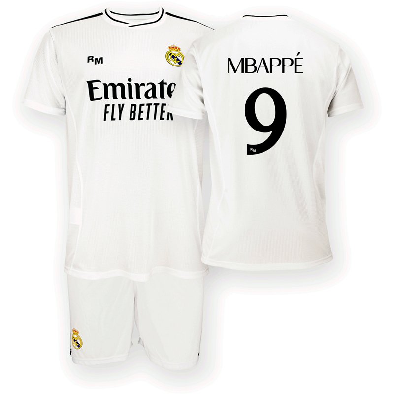 KIT MAILLOT MBAPPE RMADRID 12A