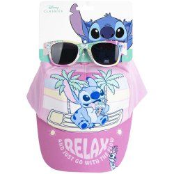 SET CASQUETTE ROSE STITCH