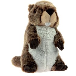 PEL 24CM MARMOTTE AVEC VOIX