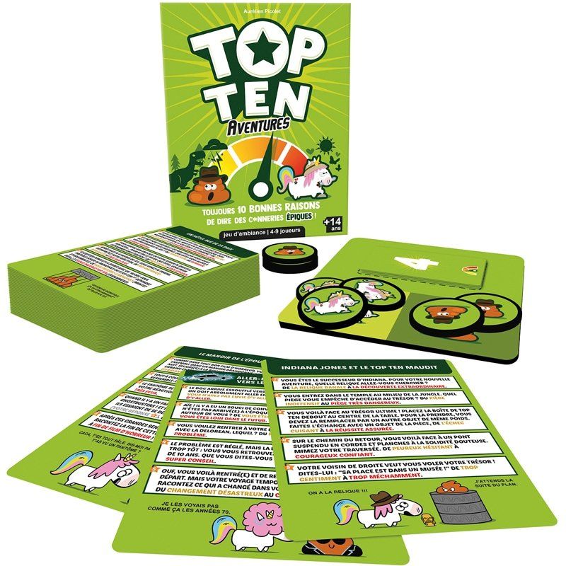 Jeu - Top Ten Aventures