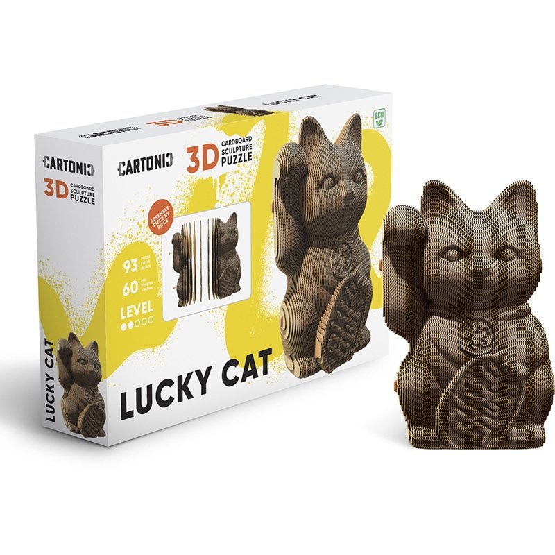 PUZ 3D CHAT PORTE BONHEUR