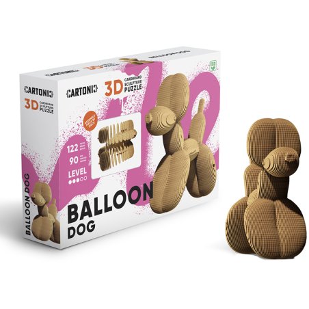 PUZ 3D CHIEN BALLON