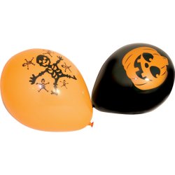 10 BALLONS HALLOWEEN