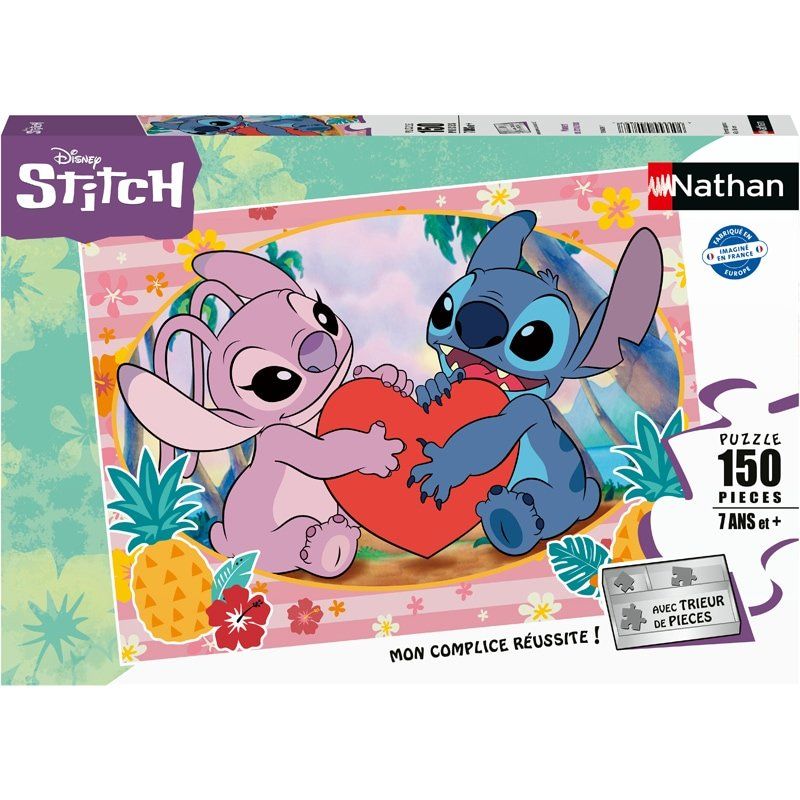 Ravensburger Puzzle Enfant dès 7 ans - Moment en amoureux / Disney Stitch