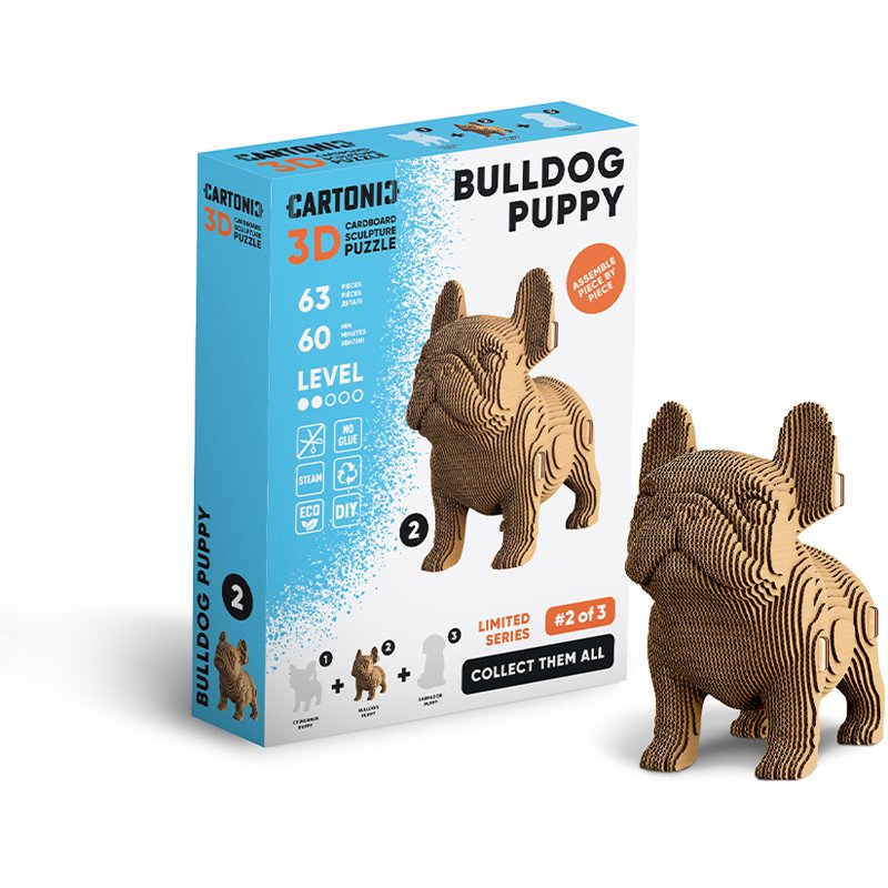 PUZ 3D CHIOT BULLDOG