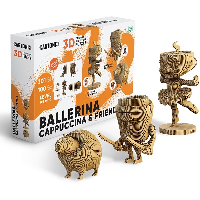 PUZ 3D BALLERINA CAPPUCINA