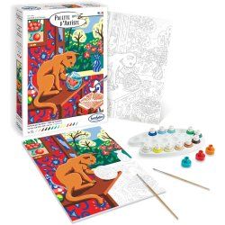 SentoSphère PALETTE D'ARTISTE Le Chat et le Poisson