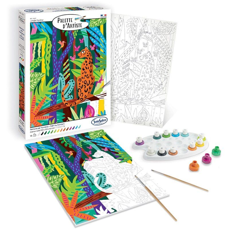 SentoSphère PALETTE D'ARTISTE Jungle Panther