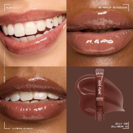 Nyx Professional Makeup Jelly Job Peptide Infused Jelly Gloss Jellybean