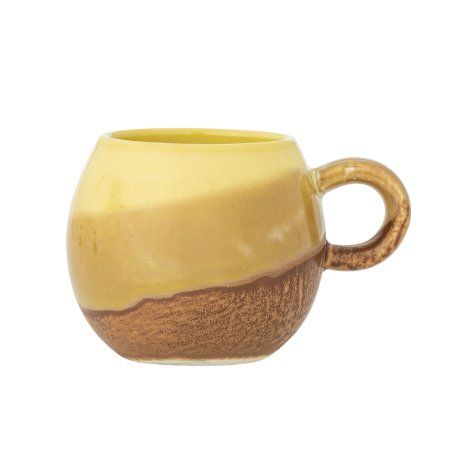 Bloomingville - Paula Cup - Yellow - Stoneware