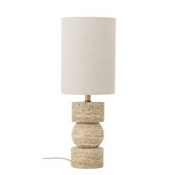 Bloomingville - Marci Table lamp - Nature - Travertine