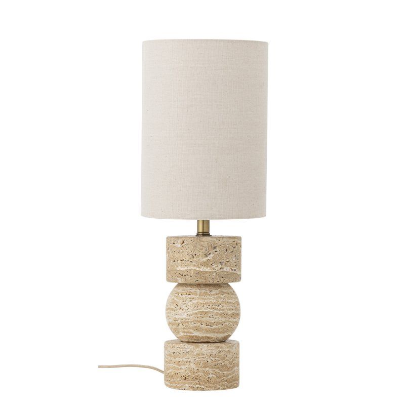 Bloomingville - Marci Table lamp - Nature - Travertine