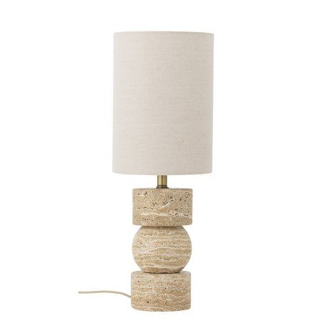 Bloomingville - Marci Table lamp - Nature - Travertine