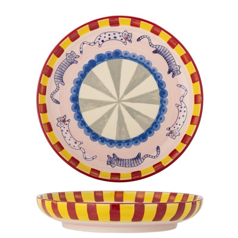 Bloomingville - Missy Tray - Multi - Stoneware