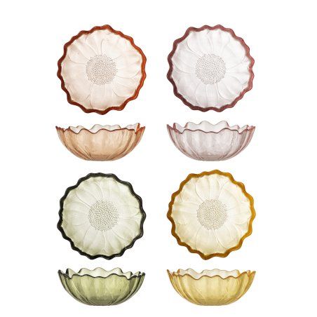Bloomingville - Kana Bowl - Multi - Glass