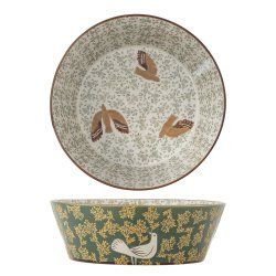 Bloomingville - Hezha Bowl - Green - Stoneware