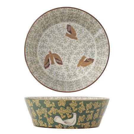 Bloomingville - Hezha Bowl - Green - Stoneware