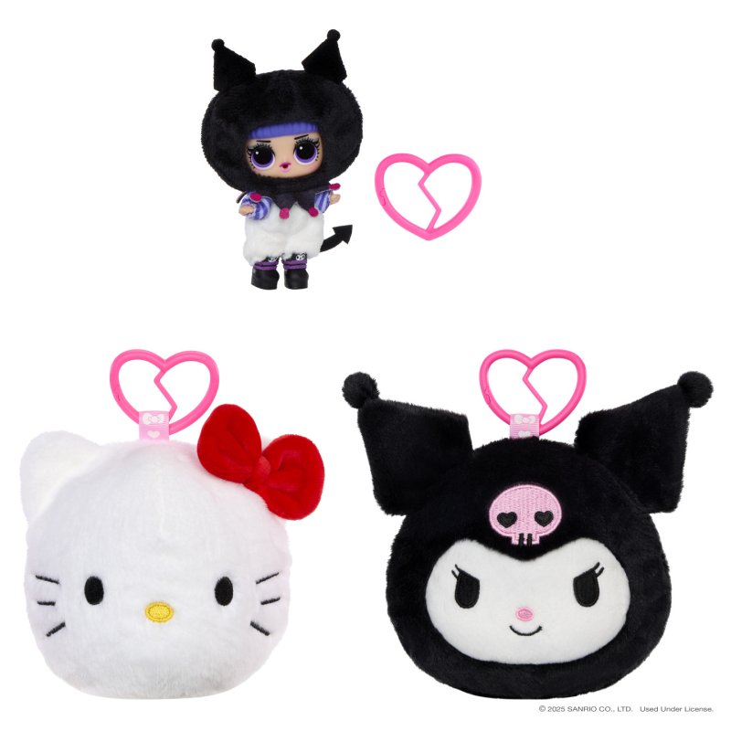 L.O.L. Surprise! Loves Hello Kitty Reversible Plush Surprise
