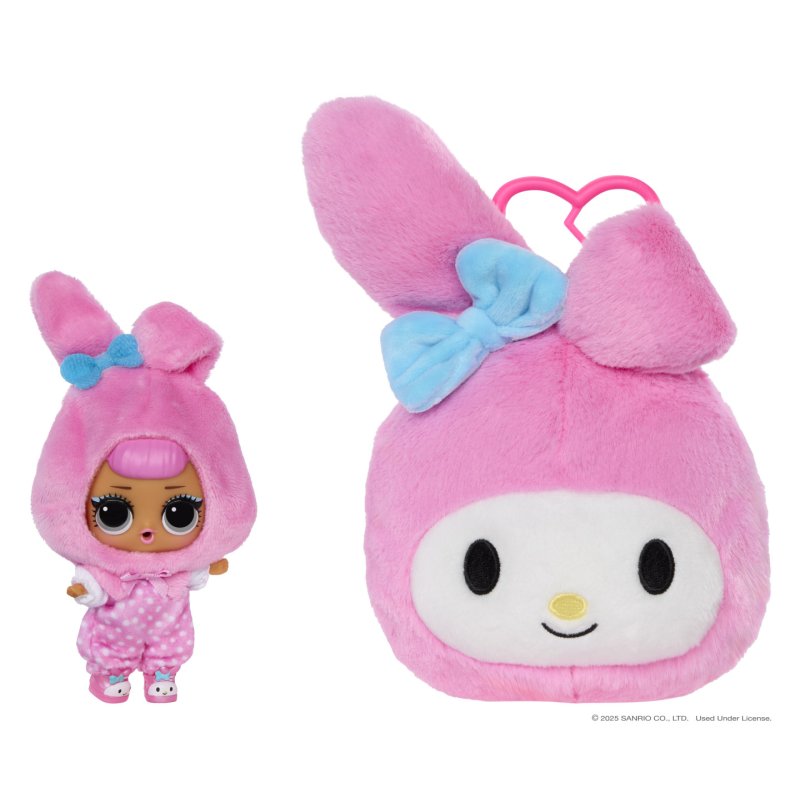L.O.L. Surprise! Loves Hello Kitty Reversible Plush Surprise