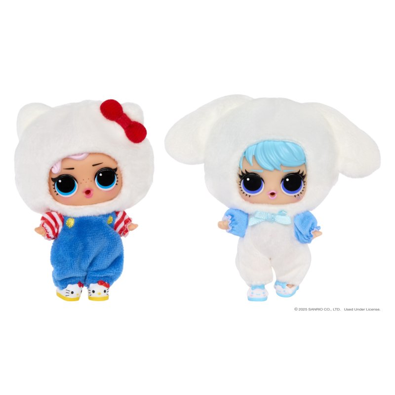 L.O.L. Surprise Loves Hello Kitty Reversible Plush (sortierter Artikel, eine Figur)