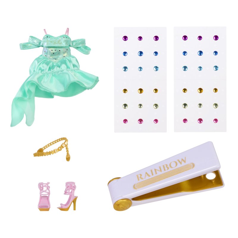 Rainbow High Be Dazzling Fashion Dolls- Celine Turquoise (Teal)