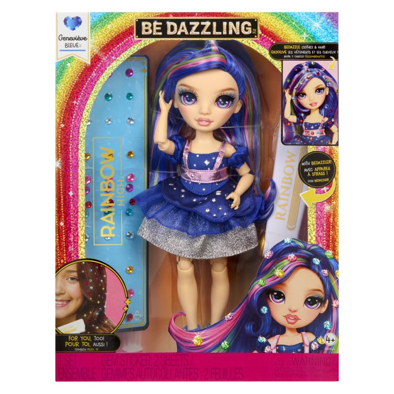 Rainbow High Be Dazzling Fashion Dolls- Genevieve Bleue (Blue)