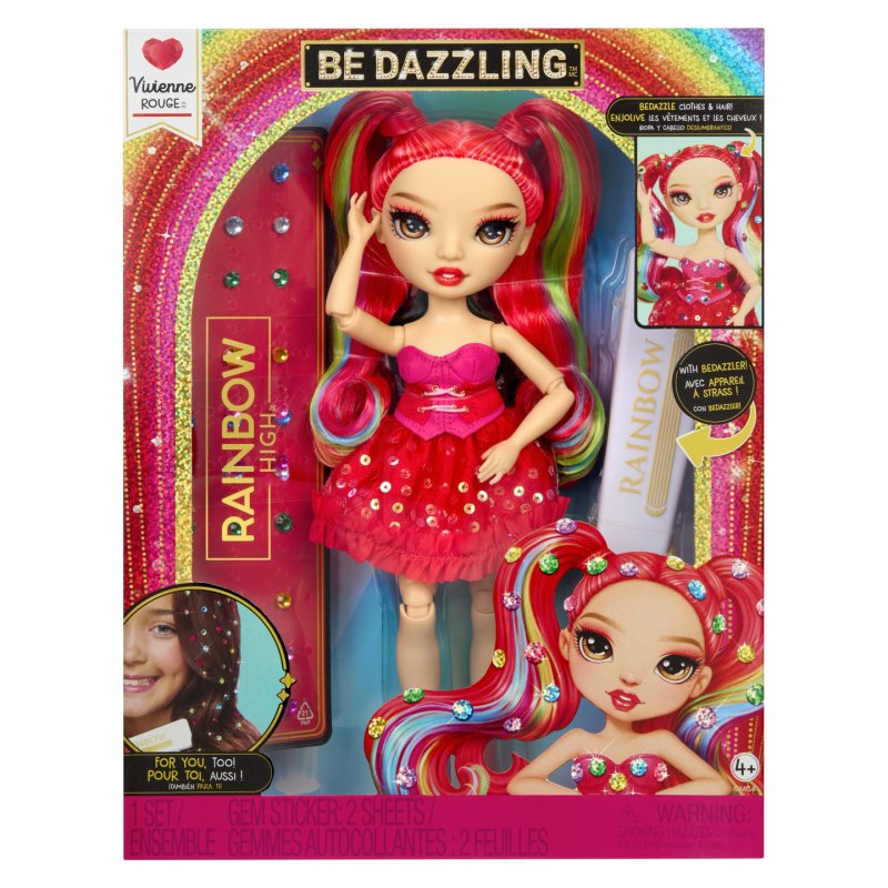 Rainbow High Be Dazzling Fashion Dolls - Vivienne Rouge