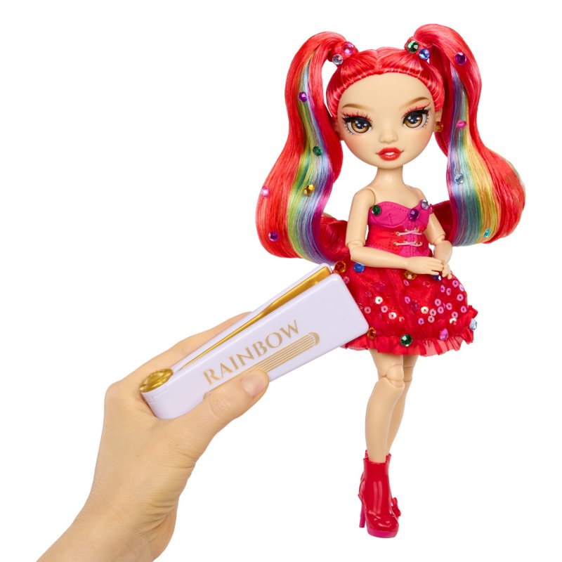 Rainbow High Be Dazzling Fashion Dolls- Vivienne Rouge (Red)