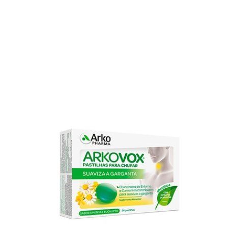 Arkopharma Arkovox Mint And Eucalyptus Dietary Supplement 24 Lozenges