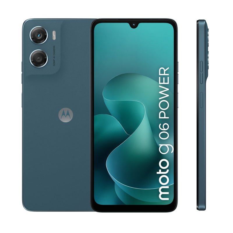 Motorola moto g06 power 17,5 cm (6.88") Double SIM Android 15 4G USB Type-C 4 Go 256 Go 7000 mAh Bleu
