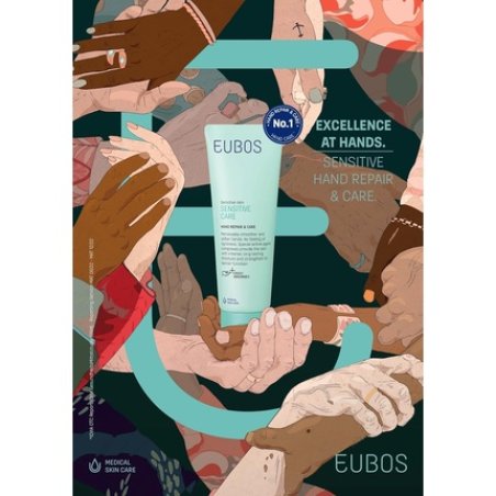 Eubos Sensitive Care Ultra Repair & Protection 75ml for Sensitive Hands - Dermatologically Tested