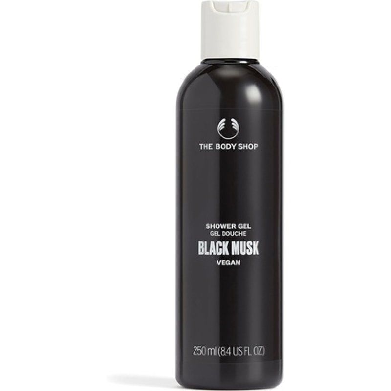 TheBodyShop Black Musk Shower Gel 250ml Deep and Dark Scent Vegan