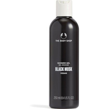 TheBodyShop Black Musk Shower Gel 250ml Deep and Dark Scent Vegan