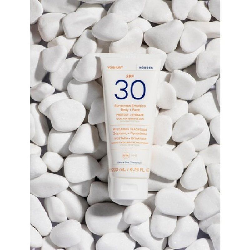 KORRES YOGHURT Emulsion Body Face SPF30 200ml