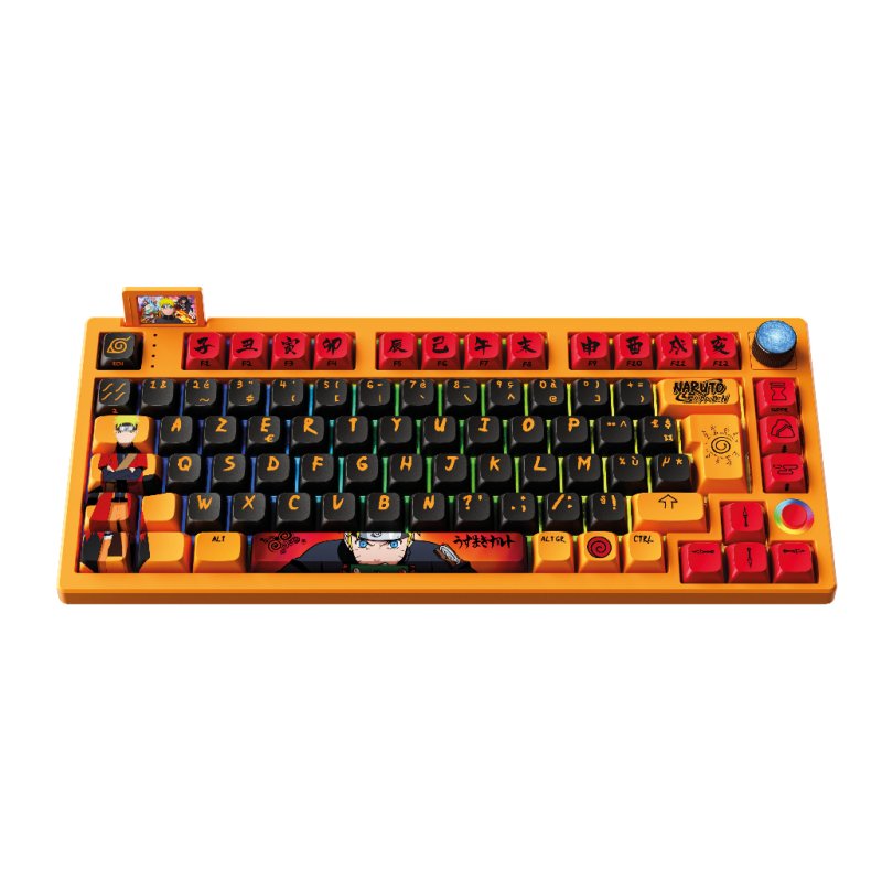 Konix Naruto 80389000009 keyboard Gaming RF Wireless Bluetooth Orange
