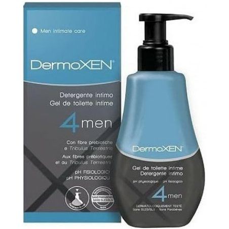 Dermoxen 4 Men Intimate Cleanser with Antibacterial and Prebiotic Fibres 125ml