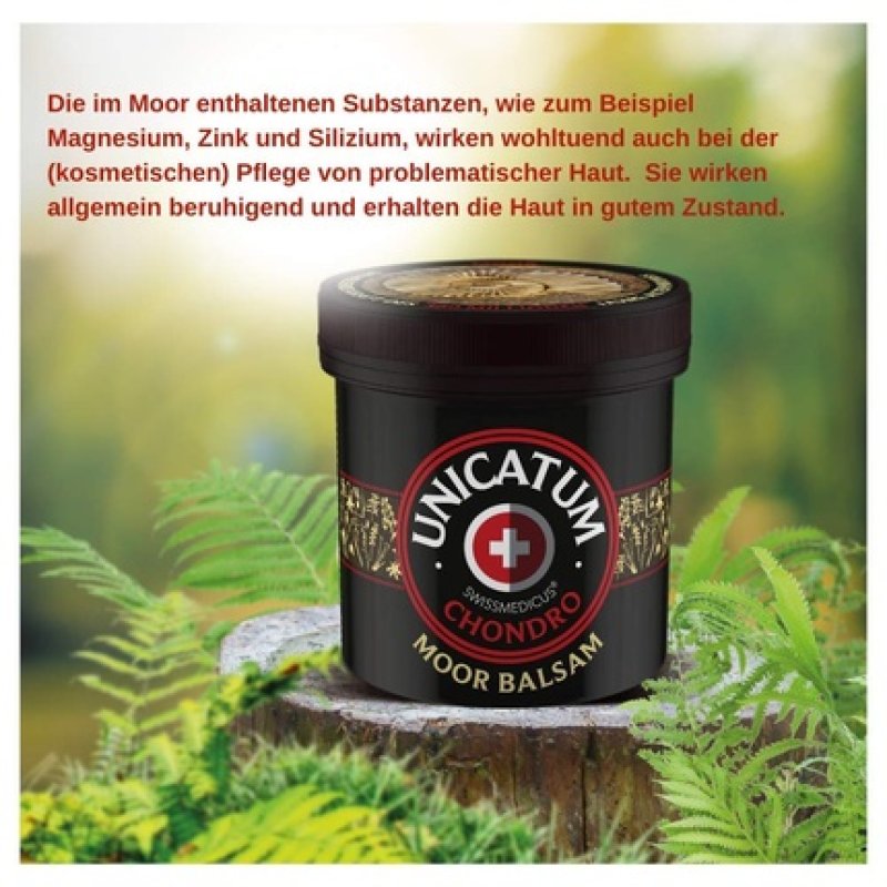 Moorbalsam Unicatum Chondro Herbal Massage Gel for Back and Joints 250ml