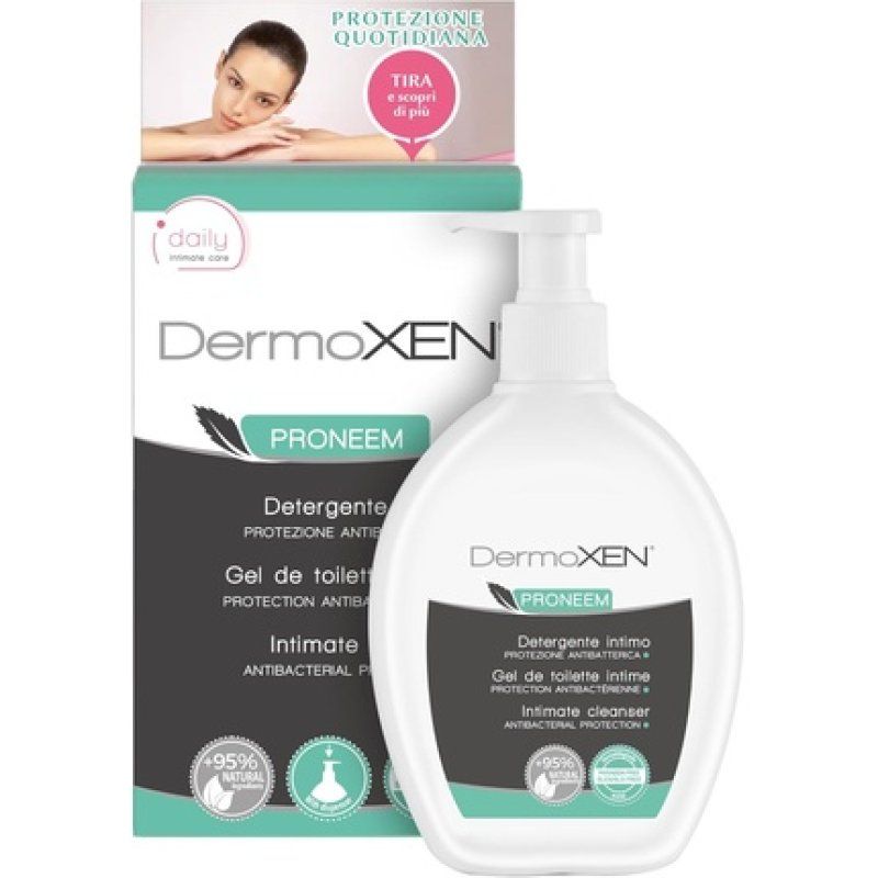 Dermoxen Proneem Antibacterial Intimate Cleanser for Women with Tribulus Terrestris and Propolis 200ml