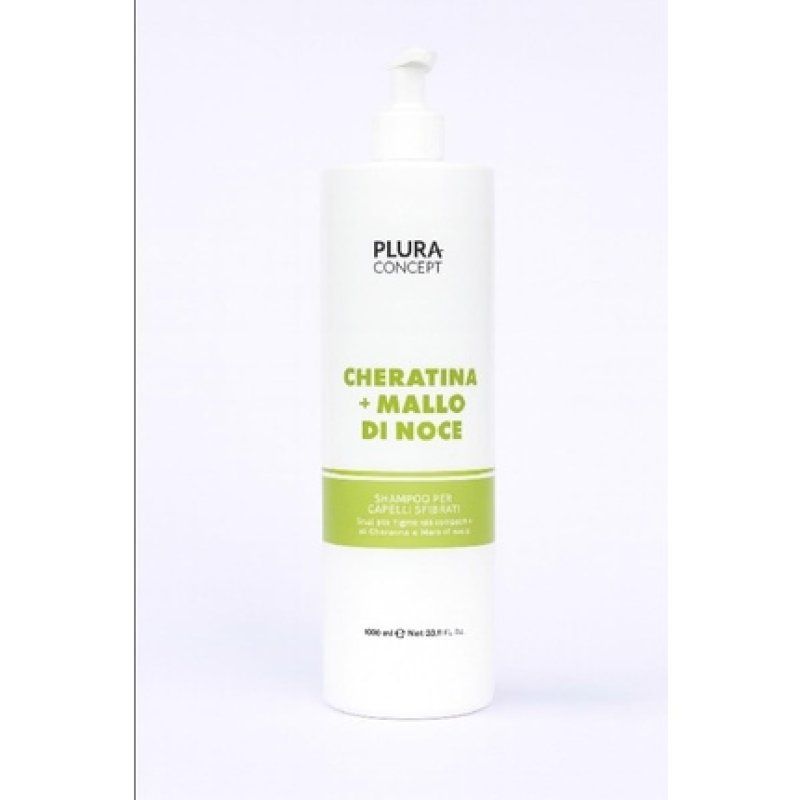 Keratin and Walnut Hull Shampoo 1000ml for Damaged Hair