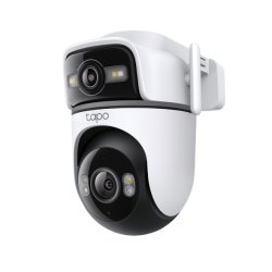 OUTDOOR DUAL LENS PAN/TILT SECURITY CAMERA
